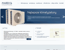Tablet Screenshot of klimatyzacja.wolomin.pl