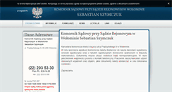 Desktop Screenshot of komornik.wolomin.pl