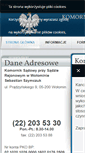 Mobile Screenshot of komornik.wolomin.pl